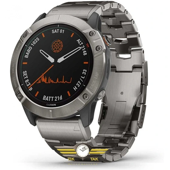 GARMIN FENIX 6X PRO SOLAR TITANIUM