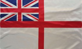 تصویر پرچم نیروی دریایی سلطنتی بریتانیا Flag of British Royal navy