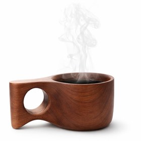 تصویر لیوان چوبی کوکسا 