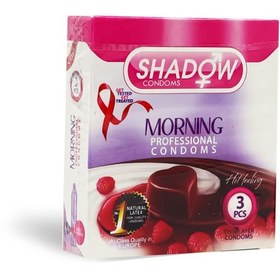 تصویر کاندوم شادو مدل Morning بسته 3 عددی Shadow Morning Condom 3 Pcs