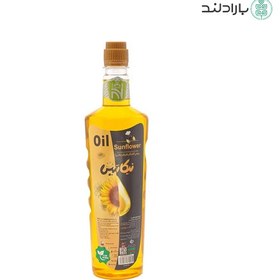 تصویر روغن آفتابگردان ارگانیک 750سی سی نیکاتیس Nikatiss organic sunflower oil 750cc