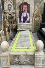 تصویر سنگ قبر مرمرکد24012 