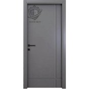 تصویر درب اتاق ام دی اف|روکش pvc مدل D18|طرح مدرن 