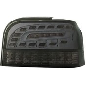 تصویر خطر پراید طرح آئودی - قرمز دودی 