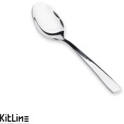 تصویر قاشق مرباخوری ناب استیل مدل فلورانس ۶ عددی استیل 