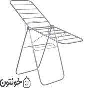 تصویر بند رخت استیل نگیر تاشو آپارتمانی Stainless Steel Folding Clothes Drying Rack