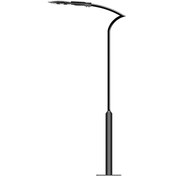 تصویر پایه چراغ COB باغی و حیاطی برند شعاع مدل کبرا کد SH-ST7161 