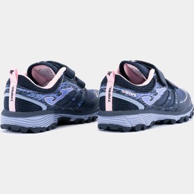 تصویر كتوني رانينگ بچگانه جوما مدل TRAIL-RUNNING SHOES SIMA JR 23 JUNIOR NAVY BLUE PINK JOMA 