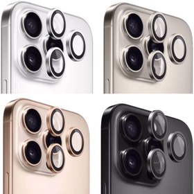 تصویر محافظ لنز بلو Blueo 99Anti-Reflective PVD - دیزرت تیتانیوم / 15promax Blueo 99Anti-Reflective