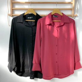 تصویر شومیز الیزا جلو دکمه 