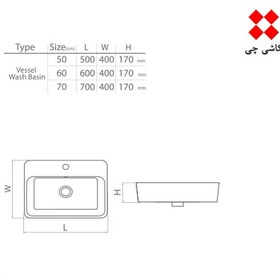 تصویر روکابینتی فیتونیا چینی کرد fitonia-chini-cord-basin