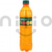 تصویر نوشیدنی گازدار پرتقالی 500میلی لایمون Laimon Orange 