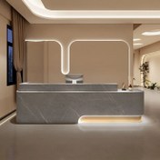 تصویر میز کانتر پذیرش و منشی مدل P362 