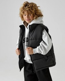 تصویر پافر بچگانه - مشکی / ۵سال 