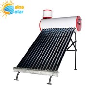 تصویر آبگرمکن خورشیدی 150 لیتر فلوتردار برند ایلسان ilsan Solar Water Heater 150L