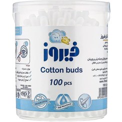 تصویر گوش پاک کن فیروز بسته 100 عددی 