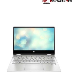 تصویر لپ تاپ استوک تبلت شو 14 اینچی اچ پی مدل HP Pavilion X360 14m-d 2in1 Core i5 1135G7 8GB 256SSD 