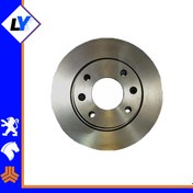 تصویر دیسک چرخ جلو 206 تیپ2 لاوان brake disk 206