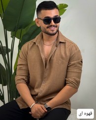 تصویر پیراهن مردانه استین بلند پلو_کد4414 