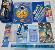 تصویر ست لوازم التحریر پک لوازم تحریر پسرانه دخترانه 