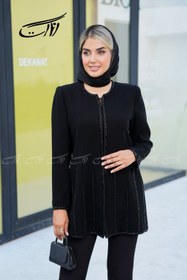 تصویر مانتو مجلسی کرپ 