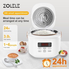 تصویر پلوپز 3 لیتری شیائومی مدل Zolele ZB500 Zolele ZB500 Multifunction 3L