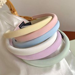 تصویر تل مو پارچه ای باریک 