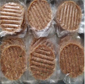 تصویر همبرگر گوشت پنیری 