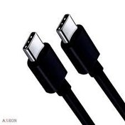 تصویر کابل شارژ یک متری برند سامسونگ S21 از نوع 2 سر تایپ C 