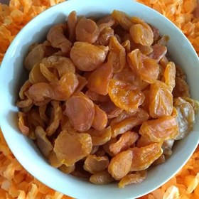 تصویر برگه زردآلو نرم و خوشمزه امسالی (100گرمی) 