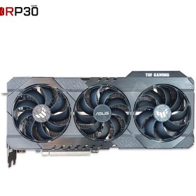 تصویر کارت گرافیک استوک ایسوس TUF Gaming GeForce RTX 3080 OC ظرفیت 10 گیگابایت ASUS TUF Gaming GeForce RTX 3080 OC 10GB GDDR6X