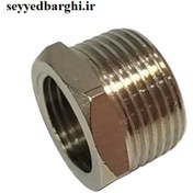 تصویر تبدیل برنجی 1/4 ب 1/2 داخل رزوه 