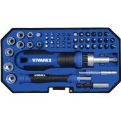 تصویر ست پیچ گوشتی و بیت ویوارکس مدل VR5565-SD ظرفیت ۵۵ عددی 