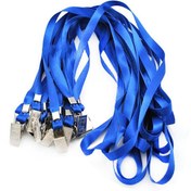 تصویر بند آویز کارت گردنی مدل گیره سوسماری بسته ۱۰۰ عددی 