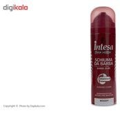 تصویر فوم اصلاح بدون الکل اینتسا Intesa مدل Barbe Dure حجم 300 میل Intesa alcohol-free shaving foam, Barbe Dure model, volume 300 ml