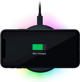 تصویر شارژر بی سیم ریزر Chroma Razer Pad Chroma Wireless Charger