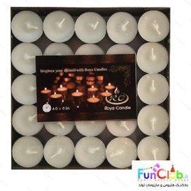 تصویر شمع وارمر سفید ۵٠عددی 