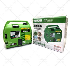 تصویر موتور برق 0.8 کیلووات بنزینی گرین پاور مدل GR1000N green power gasoline generator gr1000n 0.8 kw