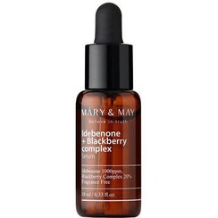 تصویر سرم روشن‌کننده بلک بری مری اند می Mary & May Idebenone Blackberry Complex Serum 