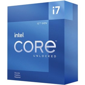 تصویر پردازنده اینتل CPU Intel Core i7 12700KF Alder Lake CPU Intel Core i7 12700KF Alder Lake