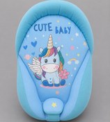 تصویر آغوشی سوئیسی کودک مخمل- تترون ( قنداق سوئیسی) - یونیکورن ابی Swiss Velvet Baby Cuddler - Tetron