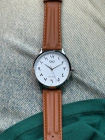 تصویر ساعت مچی Q&Q مدل C36A با اعداد فارسی 