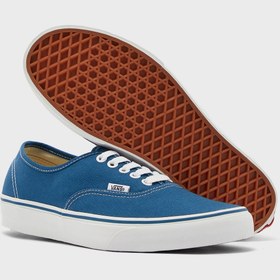 تصویر کفش اسپرت پایین‌تک آبی اصل برند vans Authentic Low Top Sneakers Blue