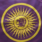 تصویر درفش سیمرغ | پرچم ایران اشکانی 