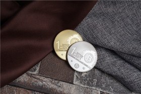 تصویر سکه بیت کوین - طرح عقاب 