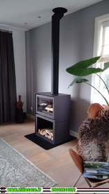 تصویر بخاری هیزمی کد 55 