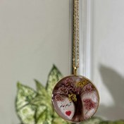 تصویر گردنبند موی یار طرح درختچه 