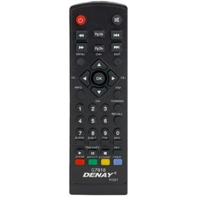 تصویر کنترل گیرنده دیجیتال DENAY 7818 دنای 