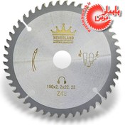 تصویر تیغه الماسه آلومینیوم بر 150 میلیمتر نورلند مناسب برای سنگ فرز متوسط Pd111 Neverland 150×2.2×22.23×z40 AL 