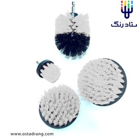 تصویر فرچه شستشو سر دریلی ۴ عددی 